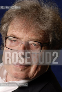 Hungarian writer Gyorgy Konrad. Paris, march 19, 2012 - ©Ulf Andersen/Rosebud2