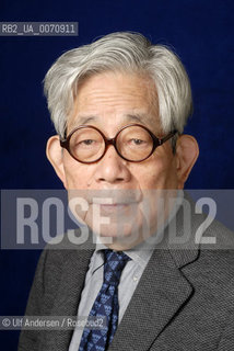 Japanese writer Kenzaburo Oe. Paris march 18, 2012 - ©Ulf Andersen/Rosebud2