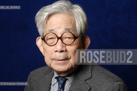 Japanese writer Kenzaburo Oe. Paris march 18, 2012 - ©Ulf Andersen/Rosebud2