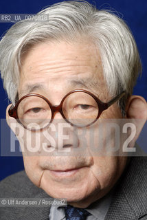 Japanese writer Kenzaburo Oe. Paris march 18, 2012 - ©Ulf Andersen/Rosebud2