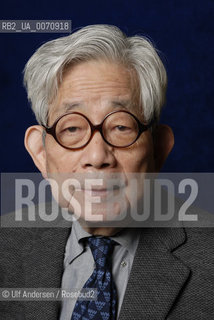 Japanese writer Kenzaburo Oe. Paris march 18, 2012 - ©Ulf Andersen/Rosebud2