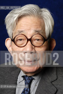 Japanese writer Kenzaburo Oe. Paris march 18, 2012 - ©Ulf Andersen/Rosebud2