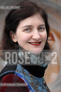 Irish writer Emma Donoghue. Paris, march 18, 2012 - ©Ulf Andersen/Rosebud2