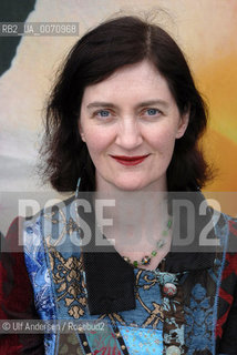 Irish writer Emma Donoghue. Paris, march 18, 2012 - ©Ulf Andersen/Rosebud2