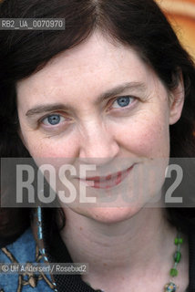 Irish writer Emma Donoghue. Paris, march 18, 2012 - ©Ulf Andersen/Rosebud2