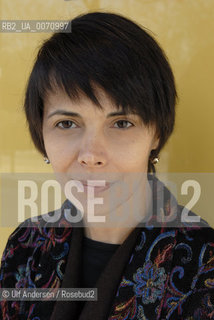 Brazilian writer Adriana Lisboa. Paris march 20, 2012 - ©Ulf Andersen/Rosebud2