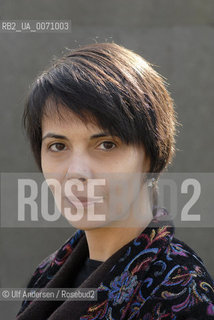 Brazilian writer Adriana Lisboa. Paris march 20, 2012 - ©Ulf Andersen/Rosebud2