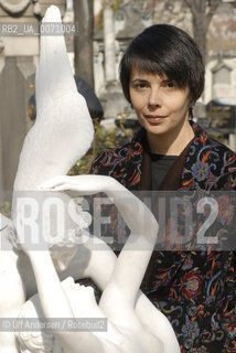 Brazilian writer Adriana Lisboa. Paris march 20, 2012 - ©Ulf Andersen/Rosebud2