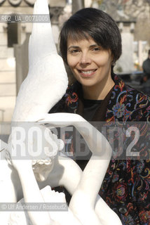 Brazilian writer Adriana Lisboa. Paris march 20, 2012 - ©Ulf Andersen/Rosebud2