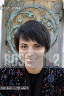 Brazilian writer Adriana Lisboa. Paris march 20, 2012 - ©Ulf Andersen/Rosebud2