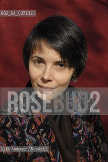 Brazilian writer Adriana Lisboa. Paris march 20, 2012 - ©Ulf Andersen/Rosebud2