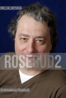 Russian writer Maxime Ossipov. Paris, march 18, 2012 - ©Ulf Andersen/Rosebud2