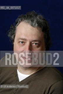 Russian writer Maxime Ossipov. Paris, march 18, 2012 - ©Ulf Andersen/Rosebud2