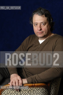 Russian writer Maxime Ossipov. Paris, march 18, 2012 - ©Ulf Andersen/Rosebud2