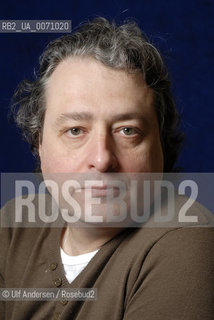 Russian writer Maxime Ossipov. Paris, march 18, 2012 - ©Ulf Andersen/Rosebud2