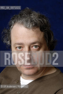 Russian writer Maxime Ossipov. Paris, march 18, 2012 - ©Ulf Andersen/Rosebud2