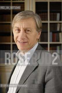 French writer Jean Christophe Rufin. Paris, March 21 - ©Ulf Andersen/Rosebud2