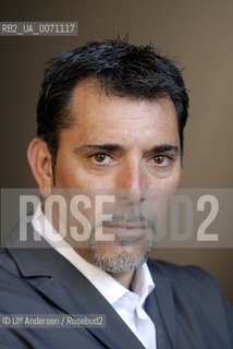 Spanish writer Victor Del Arbol. Lyon, April 1, 2012 - ©Ulf Andersen/Rosebud2