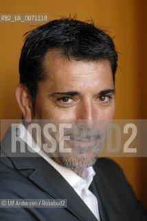 Spanish writer Victor Del Arbol. Lyon, April 1, 2012 - ©Ulf Andersen/Rosebud2