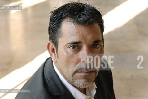 Spanish writer Victor Del Arbol. Lyon, April 1, 2012 - ©Ulf Andersen/Rosebud2