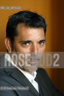 Spanish writer Victor Del Arbol. Lyon, April 1, 2012 - ©Ulf Andersen/Rosebud2