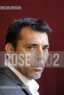 Spanish writer Victor Del Arbol. Lyon, April 1, 2012 - ©Ulf Andersen/Rosebud2