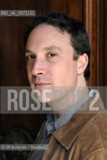American writer Jesse Kellerman. Lyon, March 30, 2012 - ©Ulf Andersen/Rosebud2