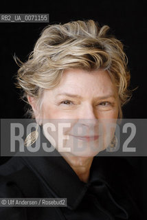 American writer Patricia MacDonald. Lyon, March 31, 2012 - ©Ulf Andersen/Rosebud2