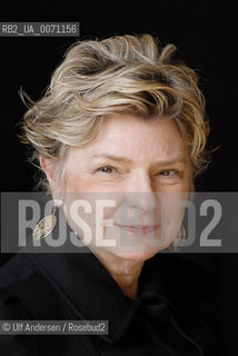 American writer Patricia MacDonald. Lyon, March 31, 2012 - ©Ulf Andersen/Rosebud2