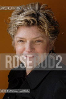 American writer Patricia MacDonald. Lyon, March 31, 2012 - ©Ulf Andersen/Rosebud2