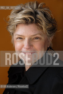 American writer Patricia MacDonald. Lyon, March 31, 2012 - ©Ulf Andersen/Rosebud2