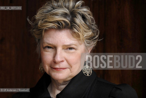 American writer Patricia MacDonald. Lyon, March 31, 2012 - ©Ulf Andersen/Rosebud2
