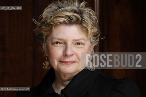 American writer Patricia MacDonald. Lyon, March 31, 2012 - ©Ulf Andersen/Rosebud2