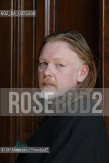 English writer Tim Willocks. Lyon, March 31, 2012 - ©Ulf Andersen/Rosebud2