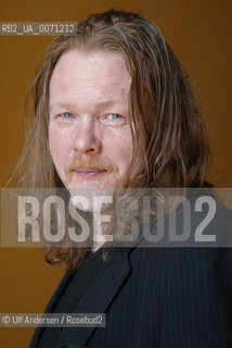 English writer Tim Willocks. Lyon, March 31, 2012 - ©Ulf Andersen/Rosebud2