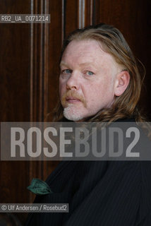 English writer Tim Willocks. Lyon, March 31, 2012 - ©Ulf Andersen/Rosebud2