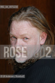 English writer Tim Willocks. Lyon, March 31, 2012 - ©Ulf Andersen/Rosebud2