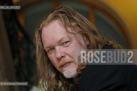 English writer Tim Willocks. Lyon, March 31, 2012 - ©Ulf Andersen/Rosebud2