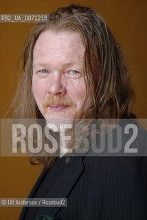 English writer Tim Willocks. Lyon, March 31, 2012 - ©Ulf Andersen/Rosebud2