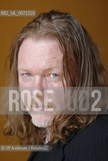 English writer Tim Willocks. Lyon, March 31, 2012 - ©Ulf Andersen/Rosebud2