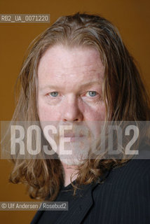 English writer Tim Willocks. Lyon, March 31, 2012 - ©Ulf Andersen/Rosebud2