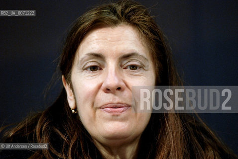 Italian writer Milena Agus. Paris, March 17, 2012 - ©Ulf Andersen/Rosebud2