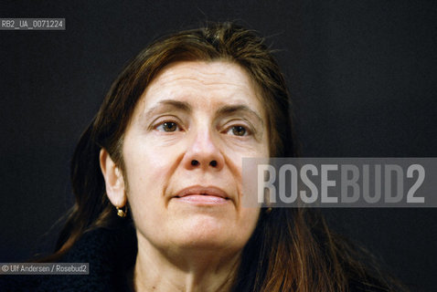 Italian writer Milena Agus. Paris, March 17, 2012 - ©Ulf Andersen/Rosebud2