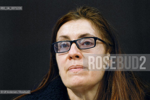 Italian writer Milena Agus. Paris, March 17, 2012 - ©Ulf Andersen/Rosebud2