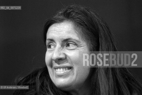 Italian writer Milena Agus. Paris, March 17, 2012 - ©Ulf Andersen/Rosebud2