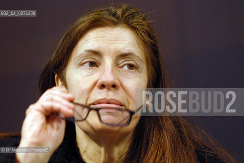 Italian writer Milena Agus. Paris, March 17, 2012 - ©Ulf Andersen/Rosebud2