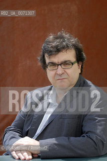 Spanish writer Javier Cercas. Lyon, June 2, 2012 - ©Ulf Andersen/Rosebud2