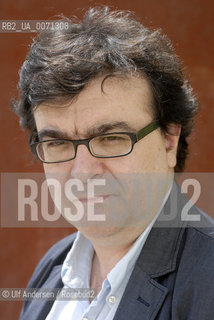 Spanish writer Javier Cercas. Lyon, June 2, 2012 - ©Ulf Andersen/Rosebud2