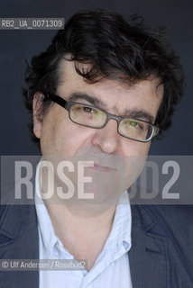 Spanish writer Javier Cercas. Lyon, June 2, 2012 - ©Ulf Andersen/Rosebud2