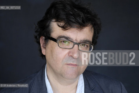 Spanish writer Javier Cercas. Lyon, June 2, 2012 - ©Ulf Andersen/Rosebud2